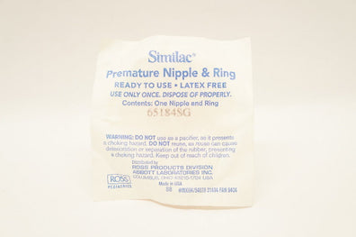 Abbott Similac Premature Nipple & Ring